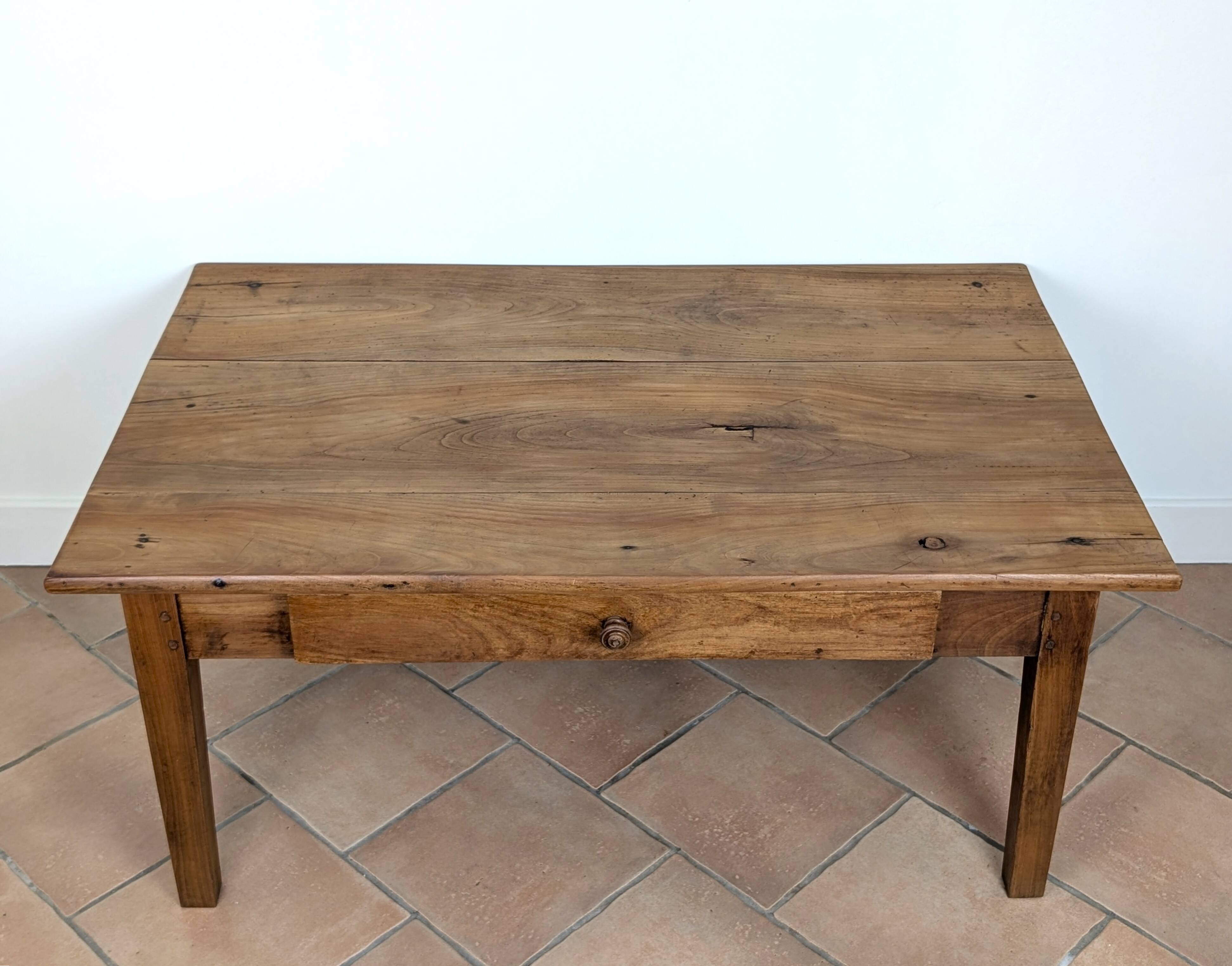 Walnut coffee table