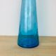 2 Italian Empoli decanters 66 cm mouth-blown glass