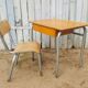 Desk and chair