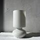 IKEA vintage table lamp, LYKTA model in white (sold individually or as a pair)