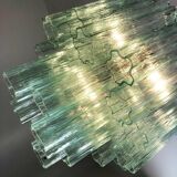 Pair of murano glass chandeliers