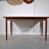 Extendable rosewood dining table year 60