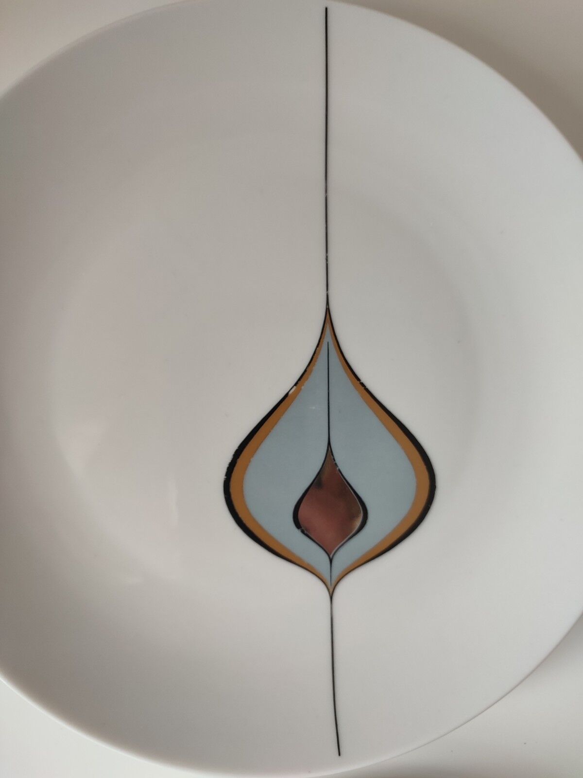 Porcelain dessert plates