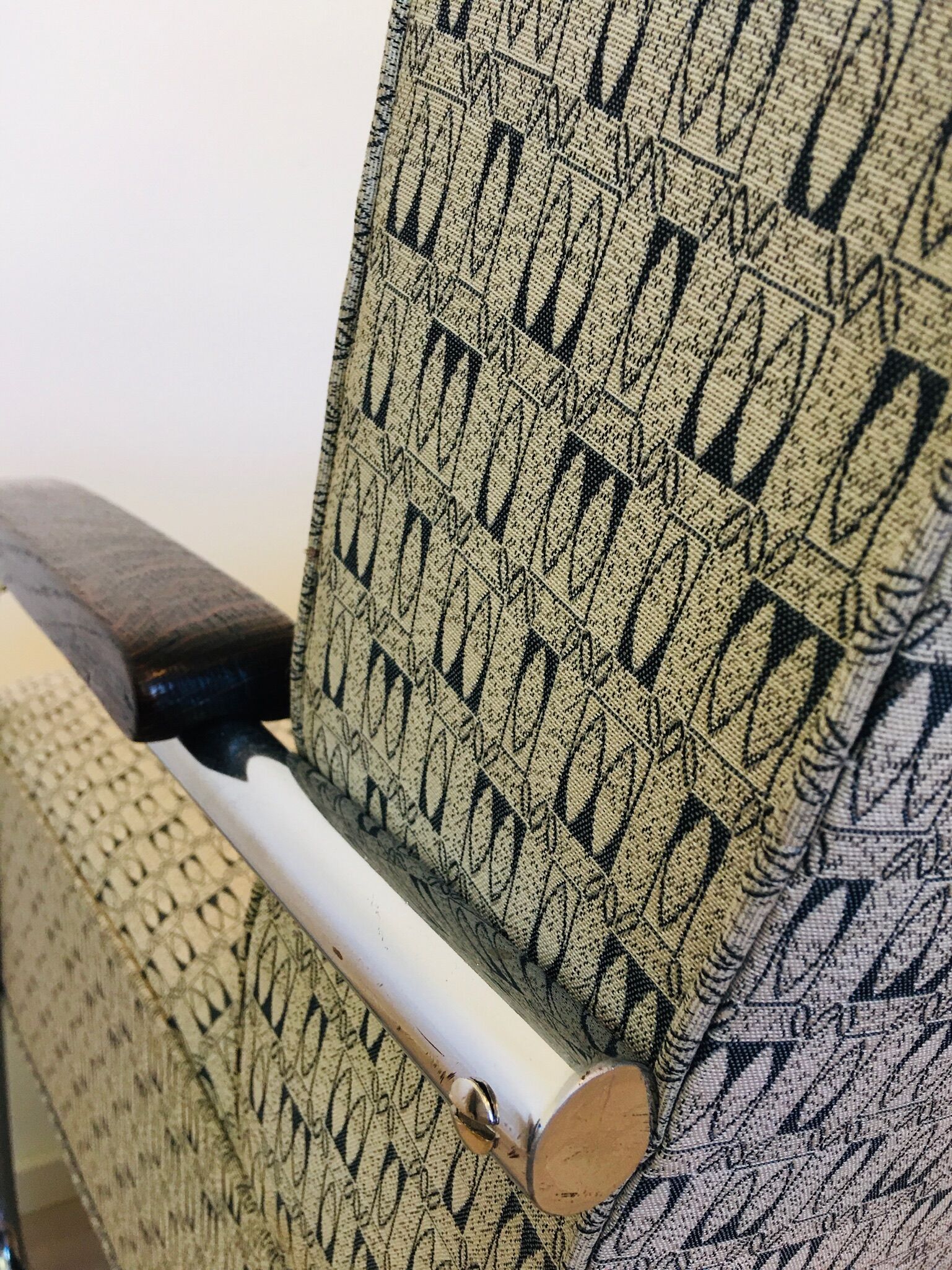 Bauhaus tubular steel armchair from Mücke Melder, 1930s