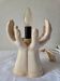 1980s wall lamp vintage ceramic and plastic wall lamp