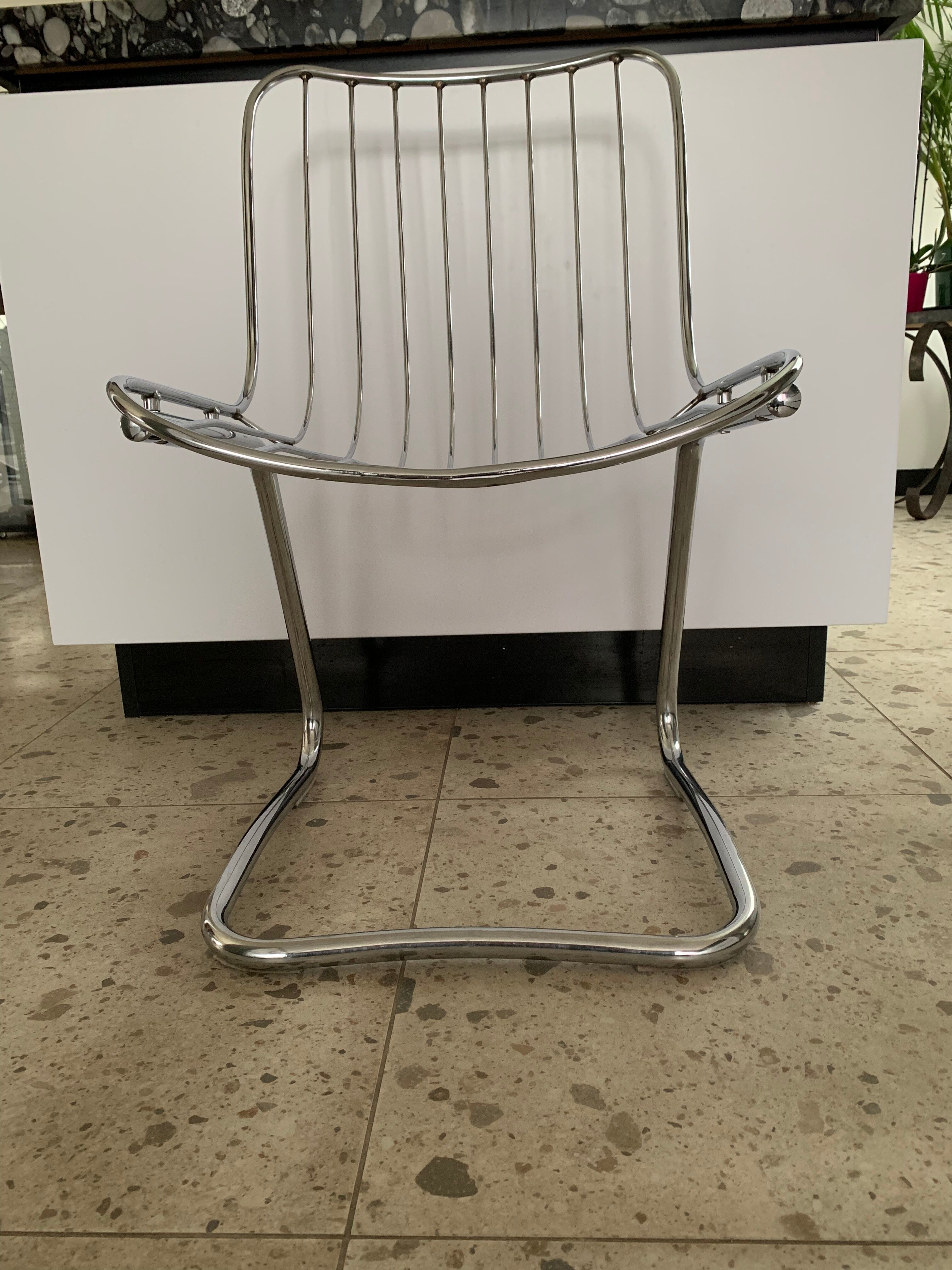 Metal basket chairs