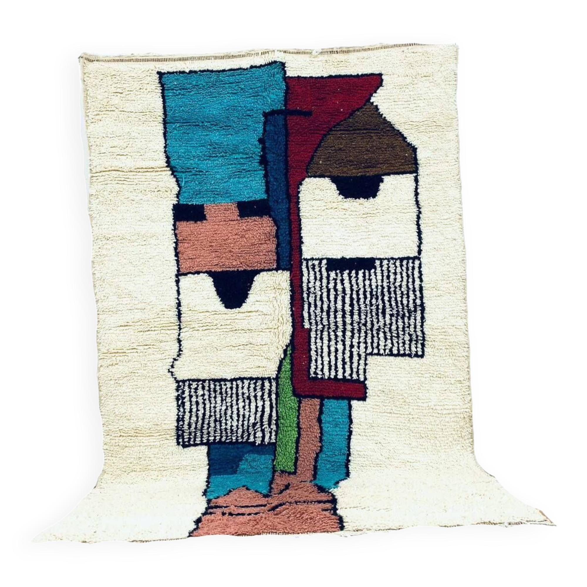 Handmade Moroccan Berber rug 250 x 150 cm