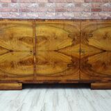 Renovated sideboard mid century, art deco, 1960s Poland