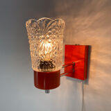 Mid-Century Wall Lamp, Czechoslovakia, 1970's