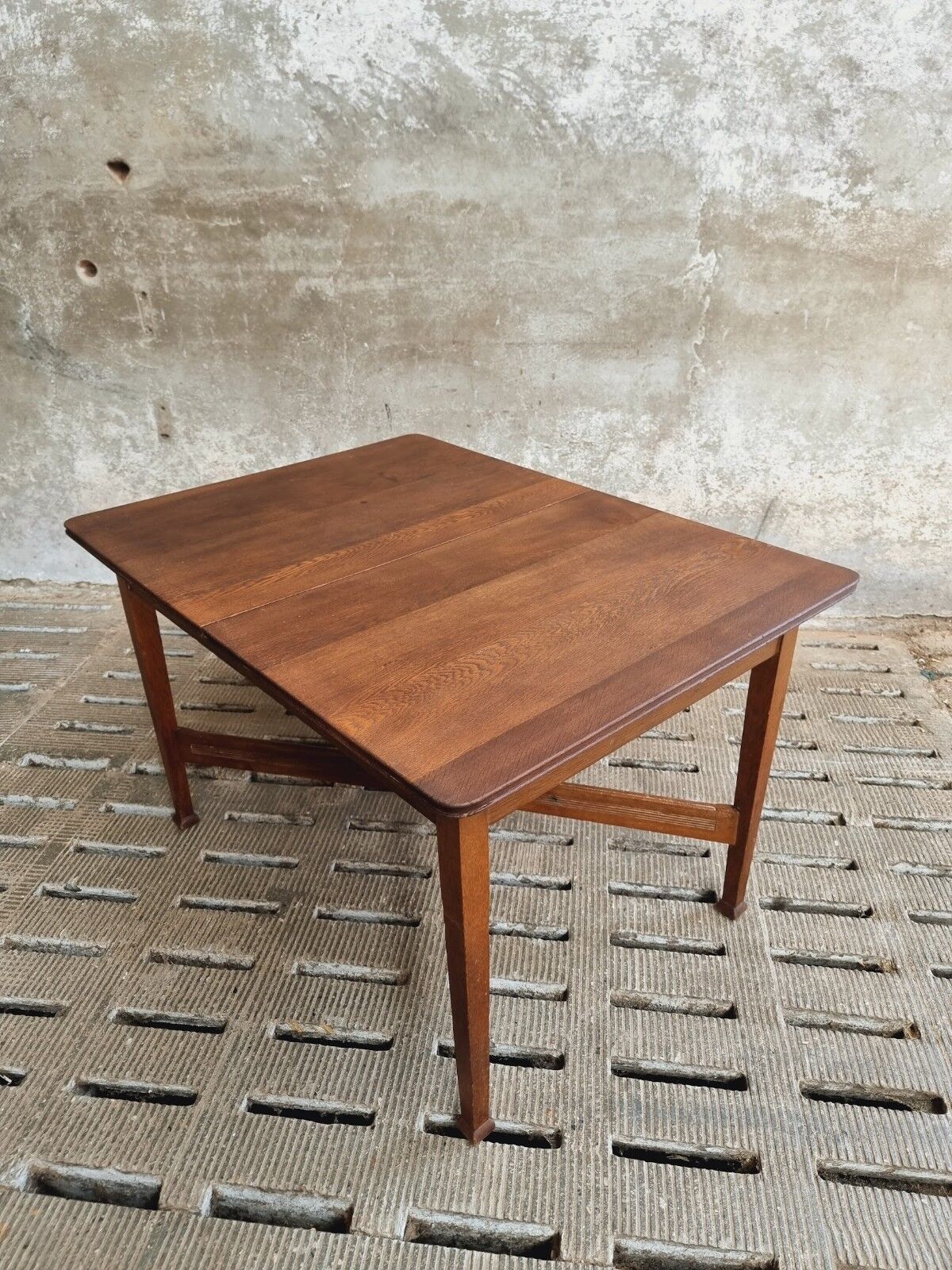 Antique extendable table dining table oak