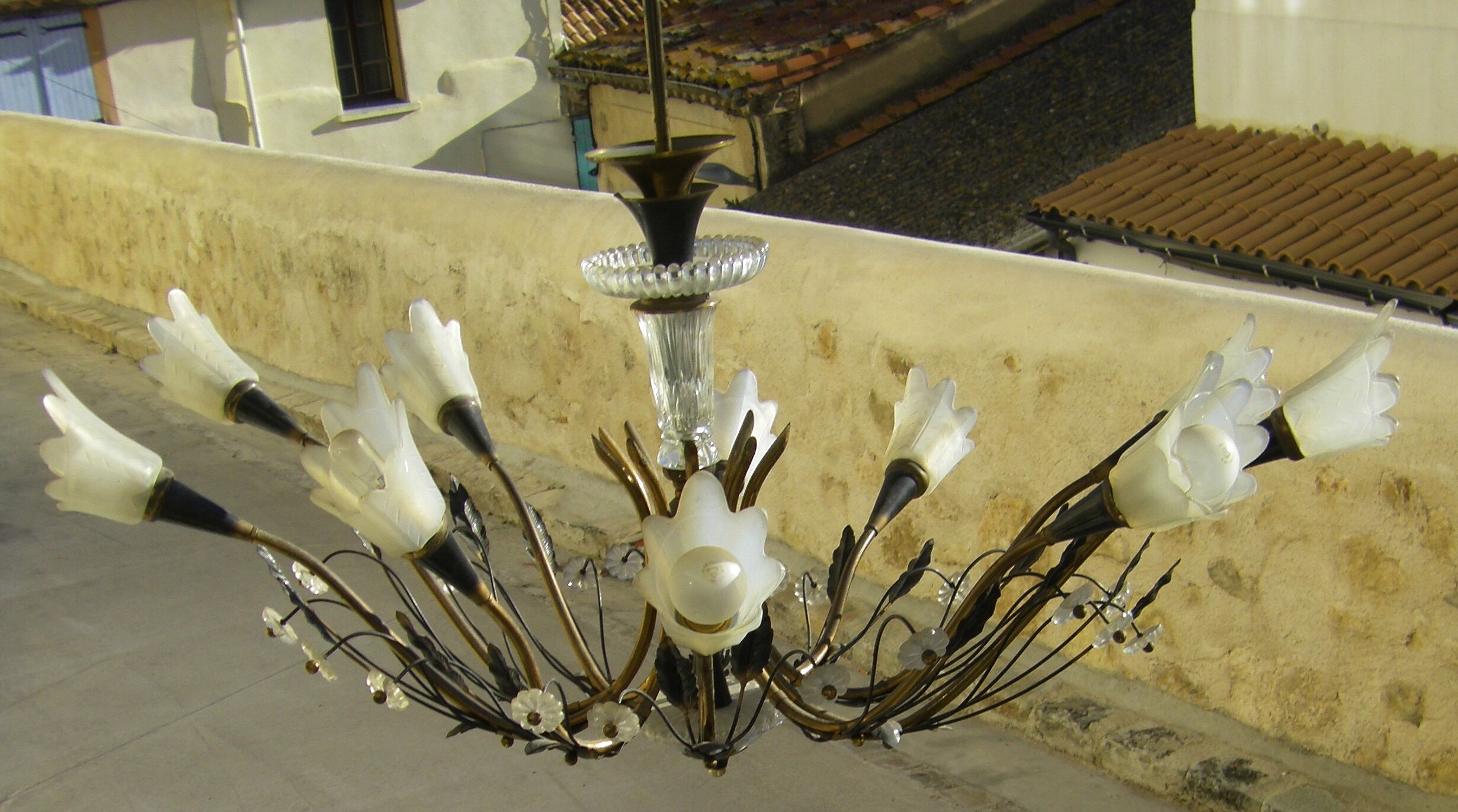 Lustre de Maison Lunel, France, 1950