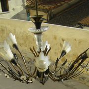 Chandelier Maison Lunel, France, 1950s