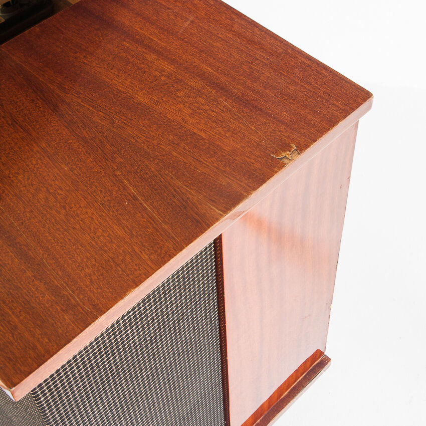 Hi-Fi cabinet with tubes / vintage Stereoletta lamps by Roselson, Spain 1960