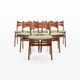 Vintage Dining Chairs by Erik Buch for Christian Christensen Møbelfabrik, 1960s, Set of 6