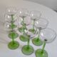 Service de 9 verres alsace en cristal