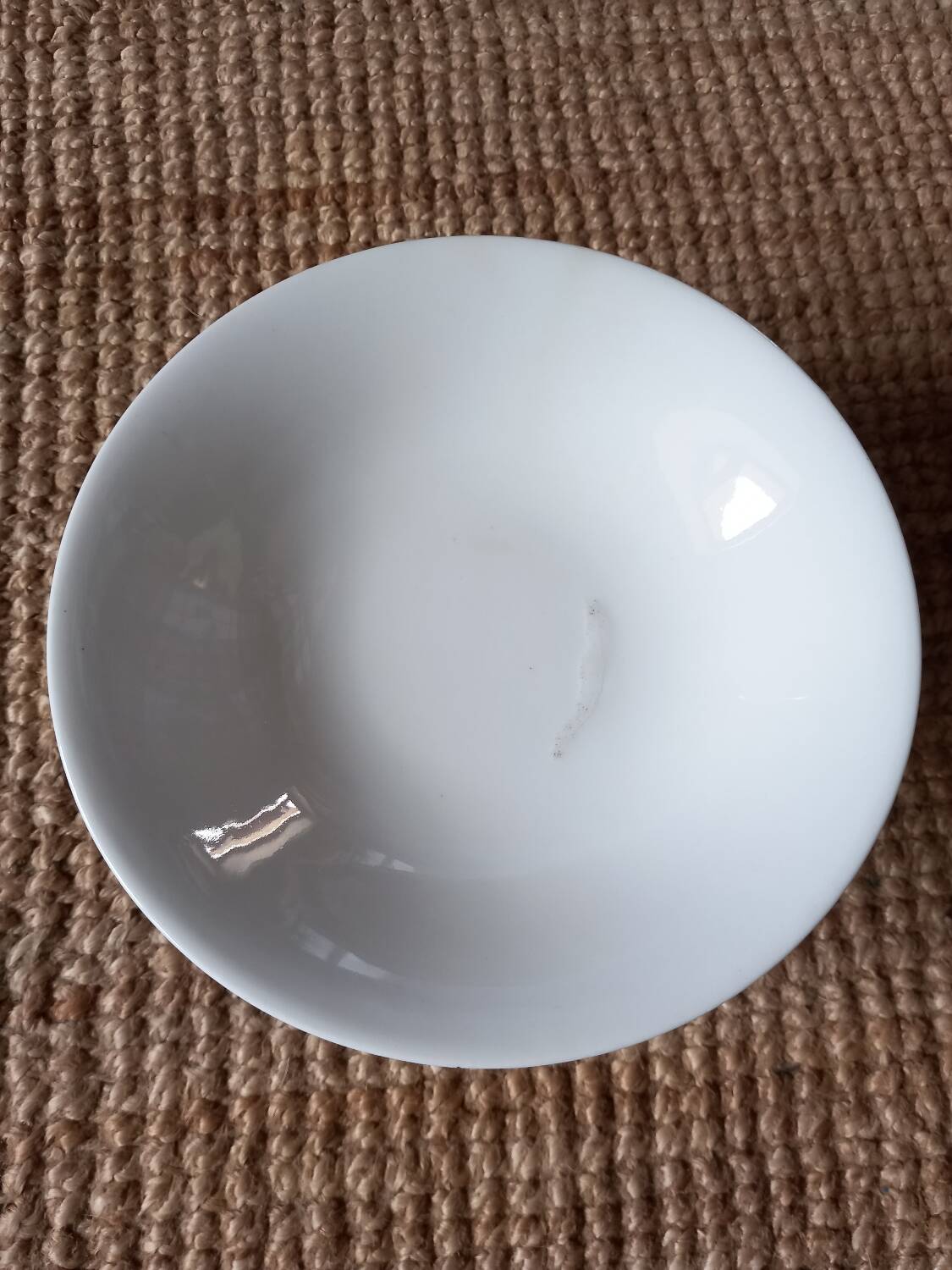 Old porcelain compote bowl