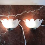 Pair of mathias wall lights