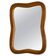 Miroir mural en rotin