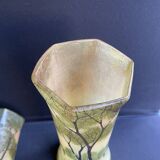 Pair of FT Legras Toul vases – 19th century