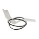 Roger Lecal rocking long chair, Jetstar model, brown lask and canvas, France, 1975