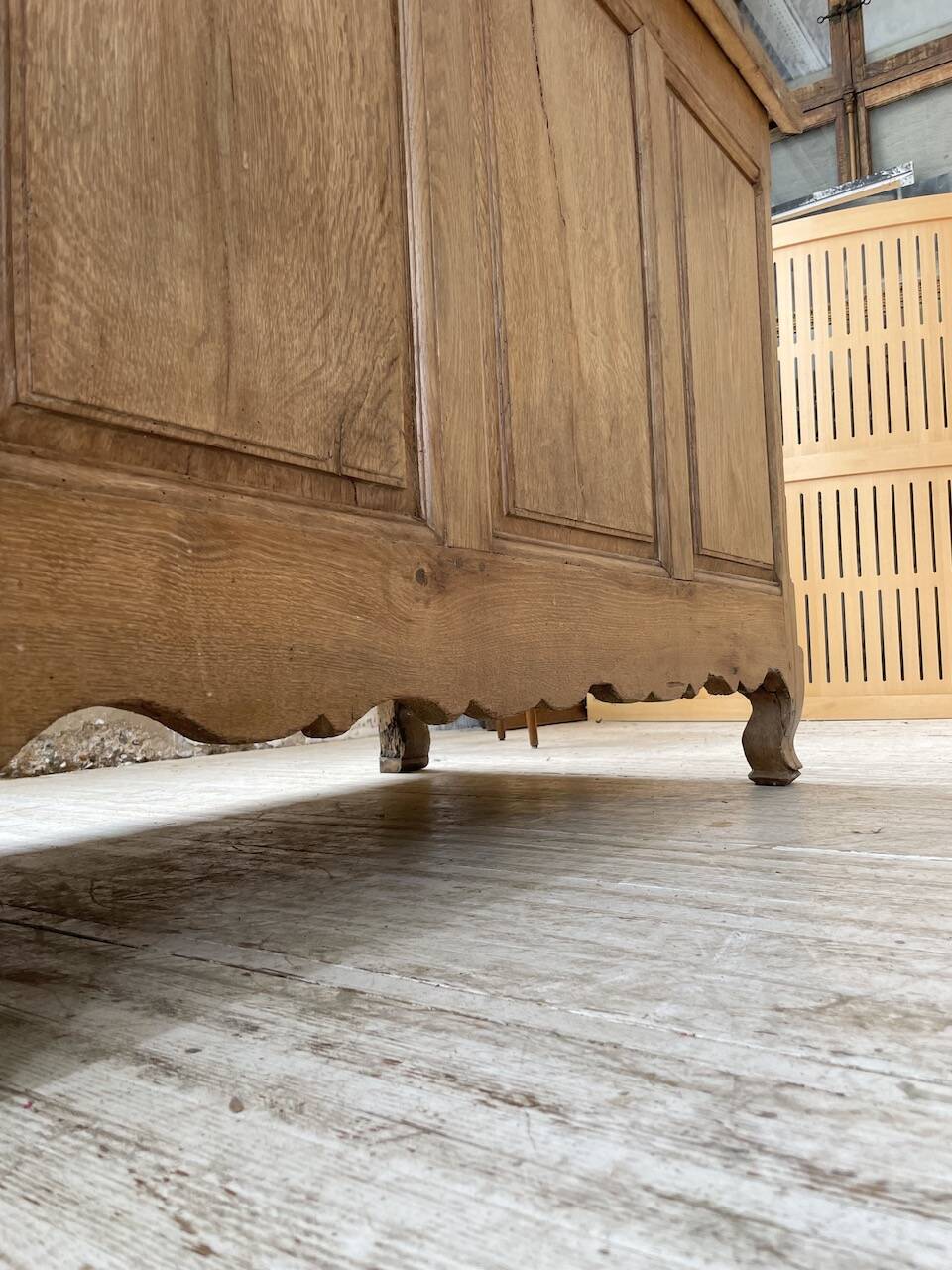 Comptoir en chêne XXL 260 cm