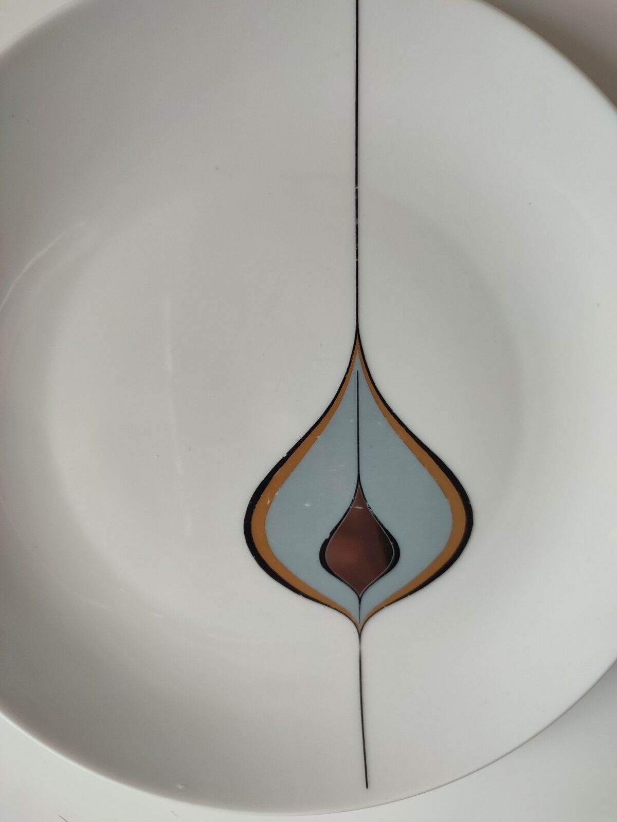 Porcelain dessert plates