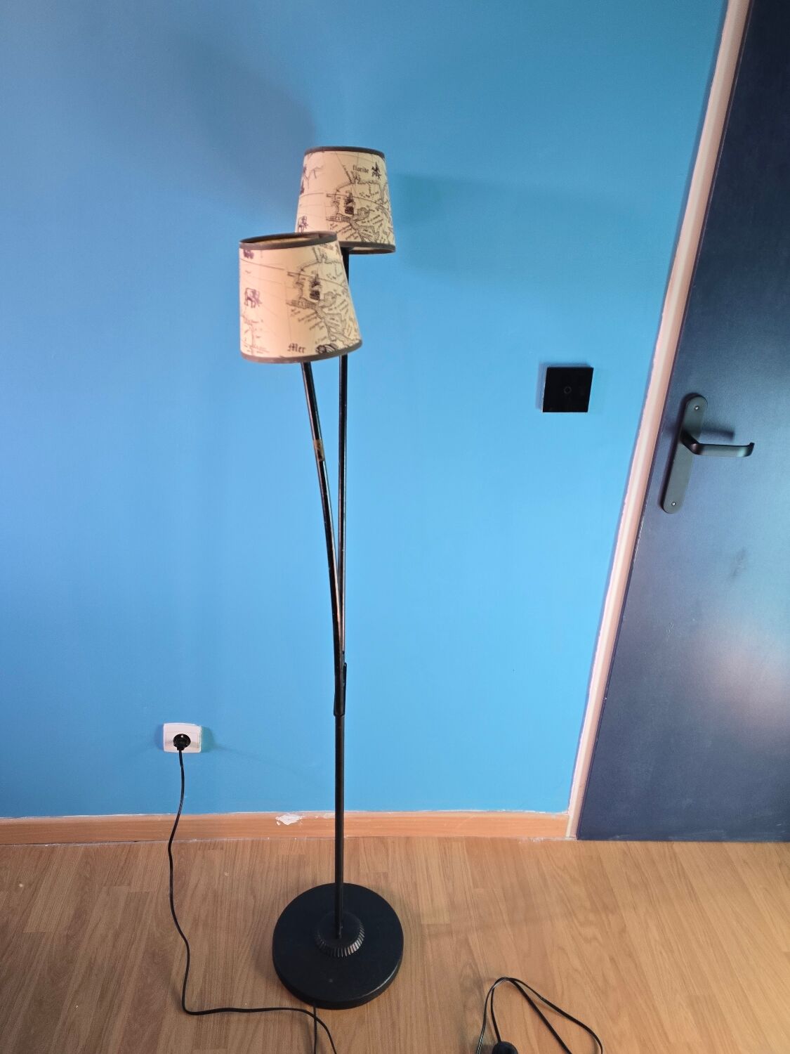 Two-light floor lamp 1950