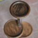 Vintage ashtray, art deco standing ashtray, or side table