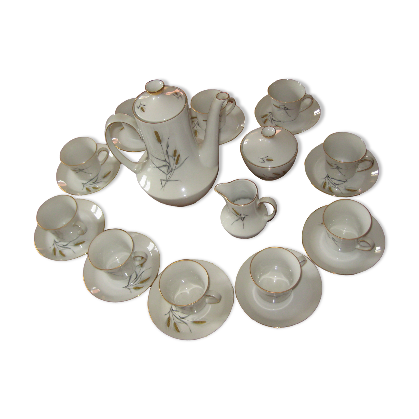 Vintage, Coffee service, WINTERLING BAVARIA GERMANY, 10 people