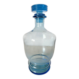 Antique carafe in blue glass