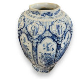 Delft earthenware vase XIXth