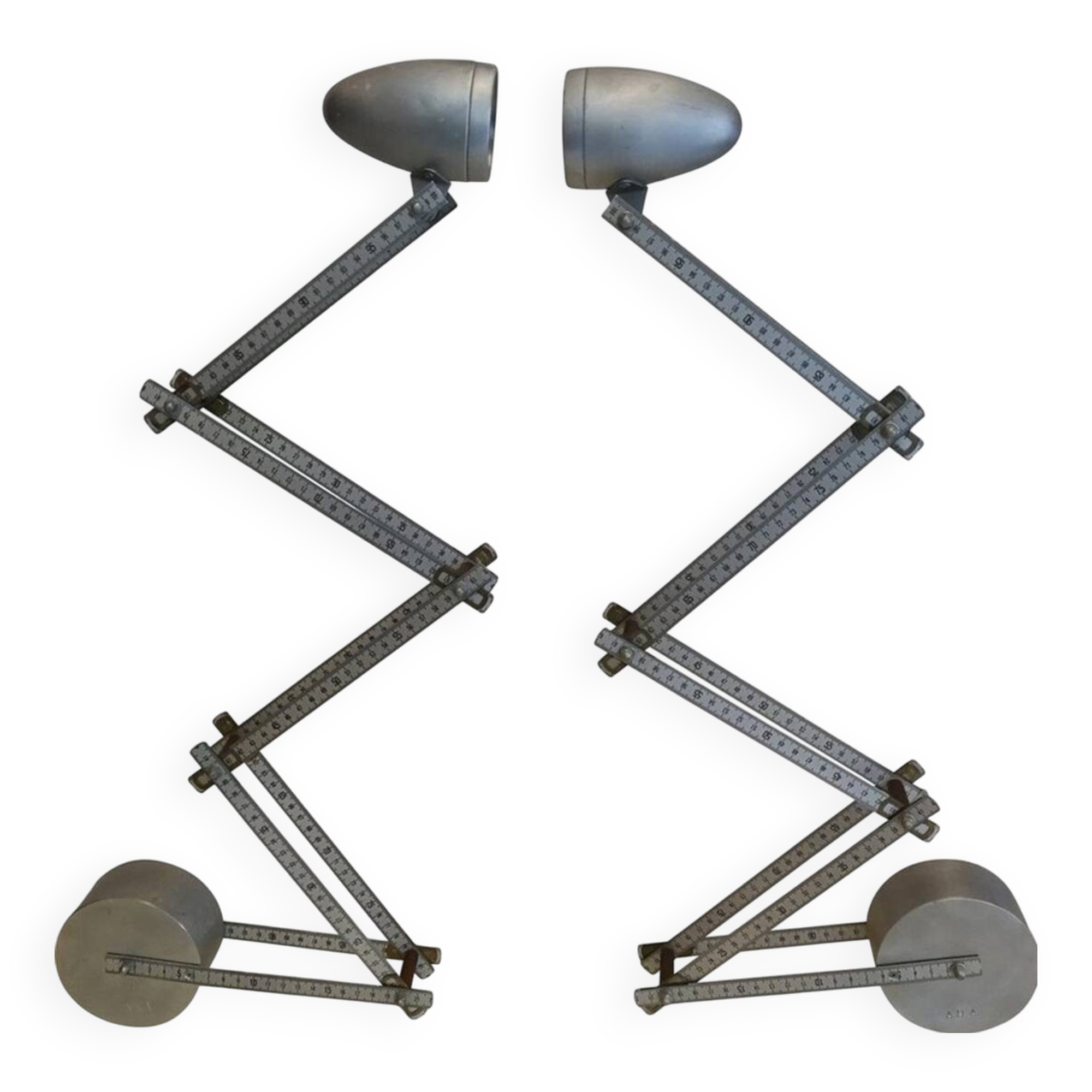 2 vintage AHA Demeter lamps from the 80s