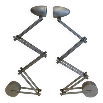 2 vintage AHA Demeter lamps from the 80s