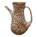 Ceramic pitcher signed Nederviller