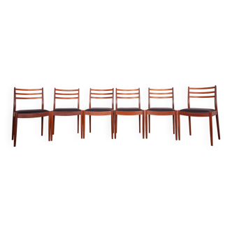 Set de 6 chaises de salle à manger en teck par Victor Wilkins pour G-plan, 1960s