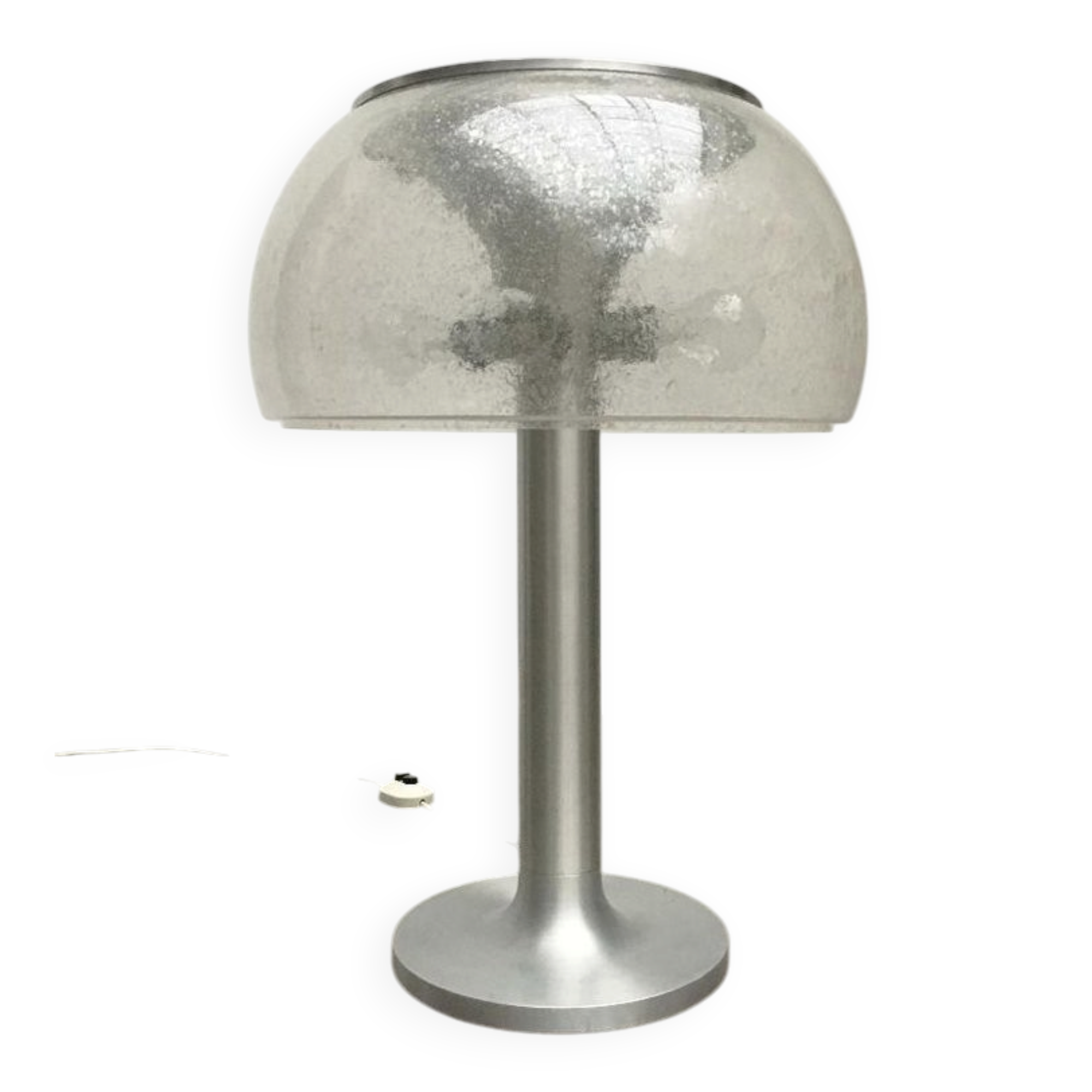 Swiss mid-century space age mushroom floor lamp by Temde, 1960s.
