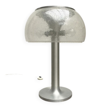 Swiss mid-century space age mushroom floor lamp by Temde, 1960s.