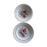 Set of two earthenware dishes