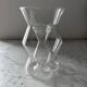 Bougeoir design en verre Habitat