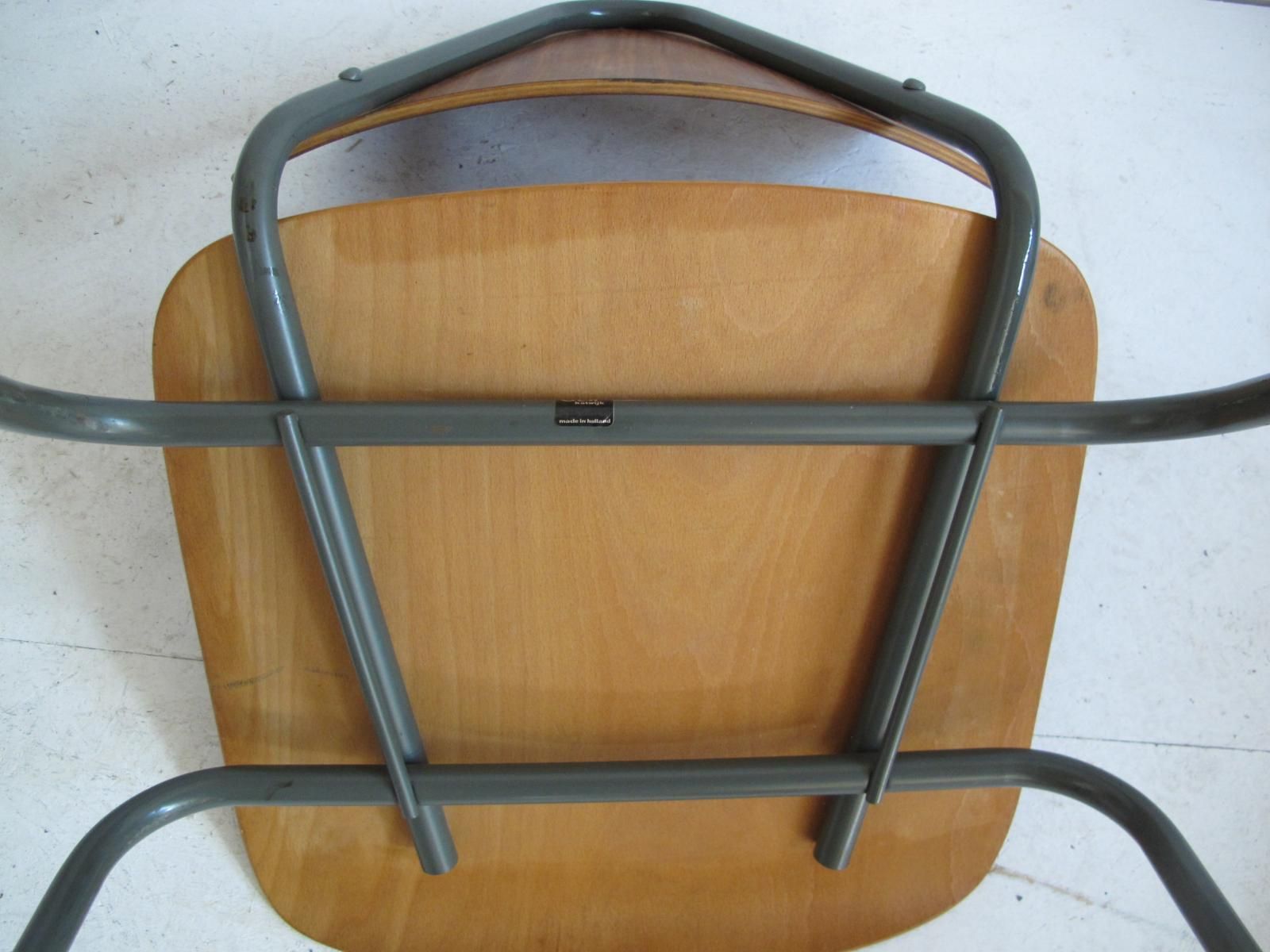 Set of 2 lounge chairs vintage teak by Kho Liang Ie for Car