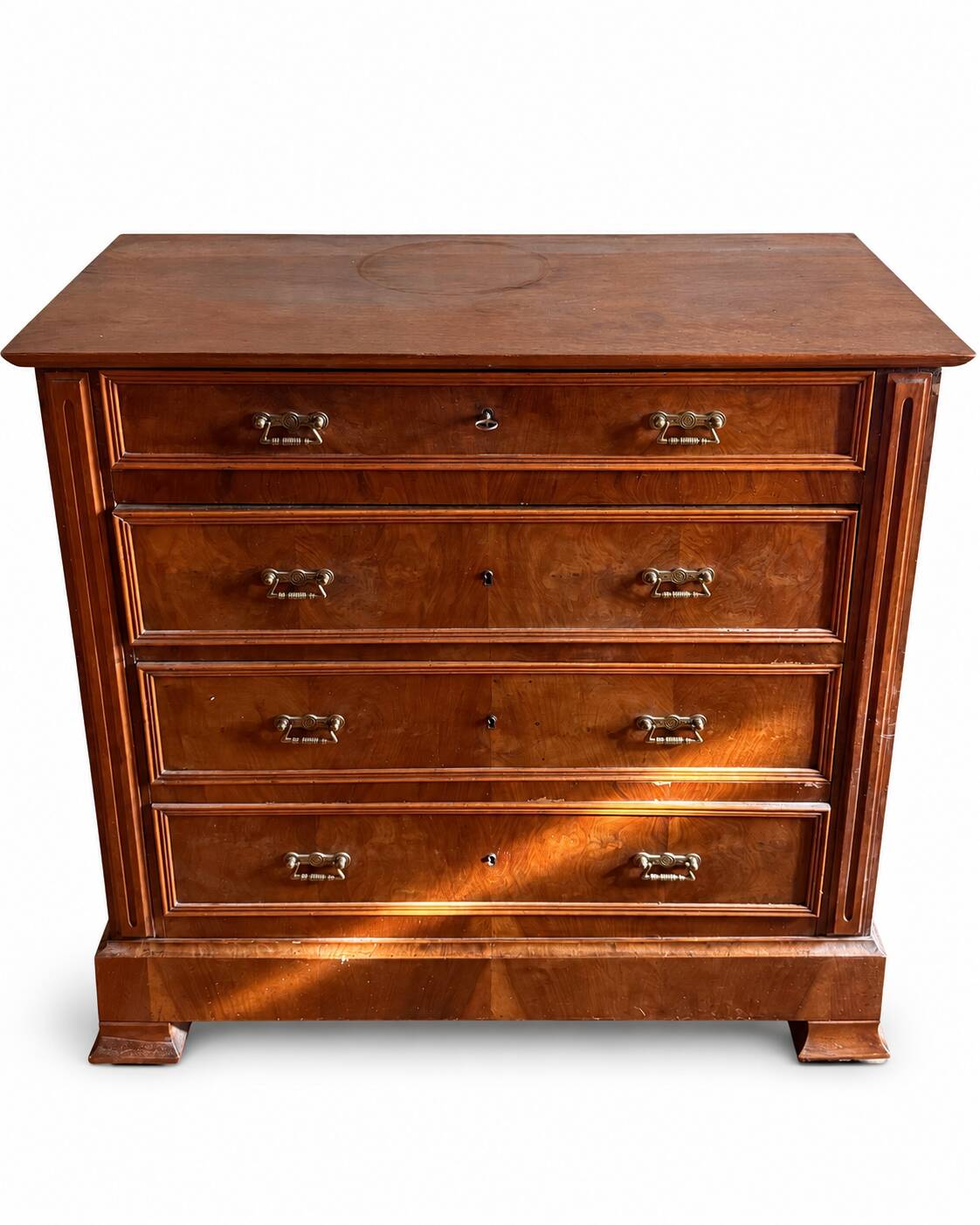 Commode ancienne 4 tiroirs en bois