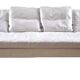 Leather sofa, Stricto Sensu leather designer sofa by Didier Gomez for Ligne Roset.