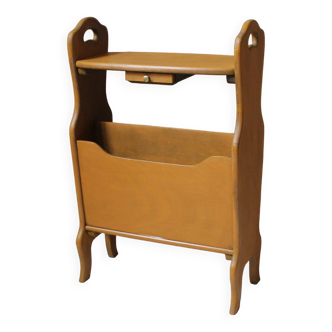 Vintage magazine rack table