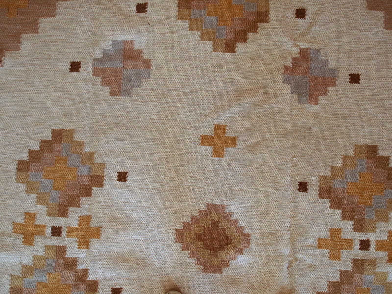 Vintage Persian Ardabil handmade carpet 200cm x 285cm 1960s, 1C669