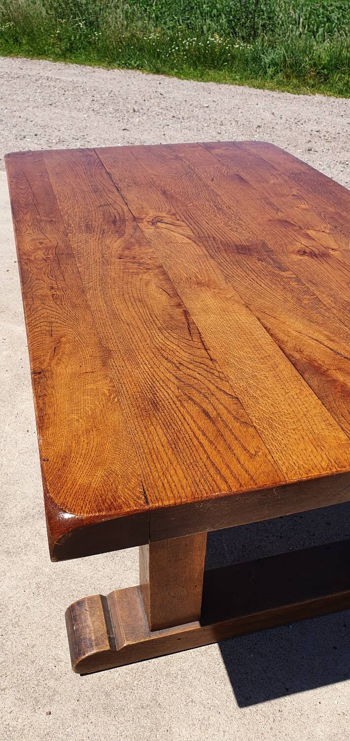 121 cm vintage solid wood rustic farmhouse coffee table