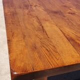 121 cm vintage solid wood rustic farmhouse coffee table