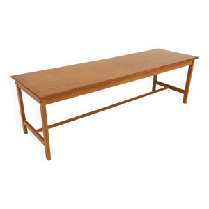 banc minimaliste en teck,