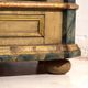 Antique baroque wardrobe painted in pine – Austro-Hungarian Empire, Year 1794
