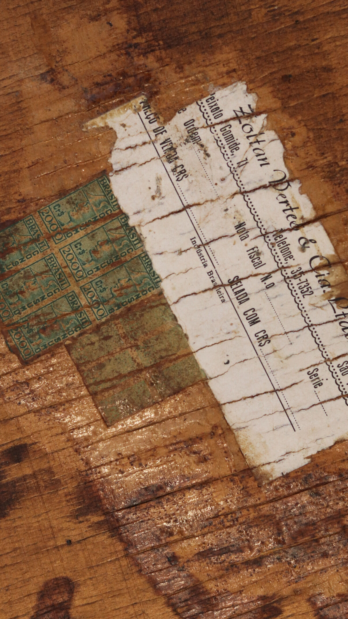 Table basse brésilienne signée Zoltan Vertes, années 50
