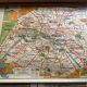 Old School Map School PARIS & Surrounding Areas Numbers 24 & 24bis Vintage